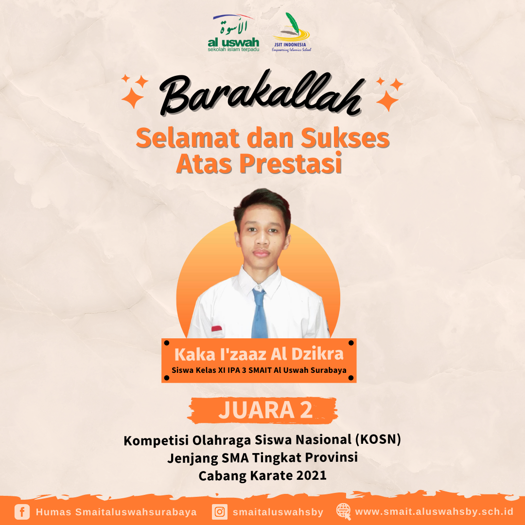 JUARA 2 LOMBA KARATE 21