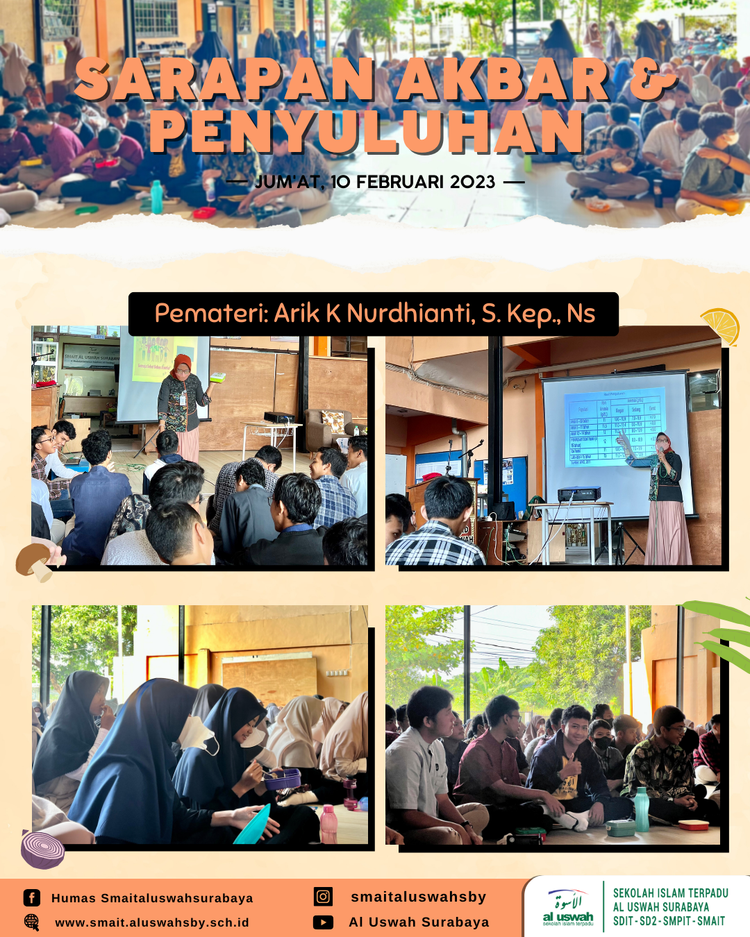 SARAPAN AKBAR DAN PENYULUHAN